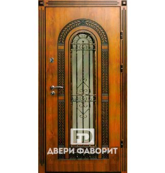 Дверь парадная со стеклом и терморазрывом